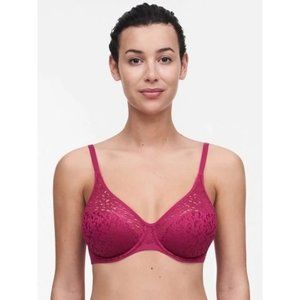 Chantelle Pink Lace Bra